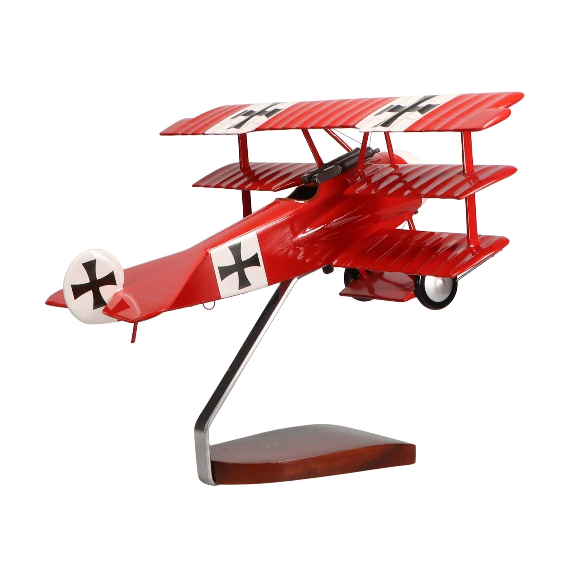 High Flying Models Aircraft Models Fokker Dr.I Large Mahogany Model