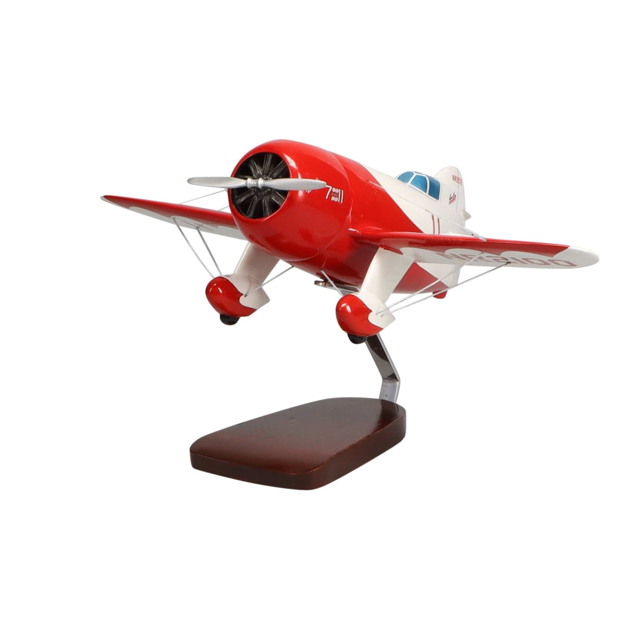 High Flying Models Aircraft Models Gee Bee Model R-1 Large Mahogany Model