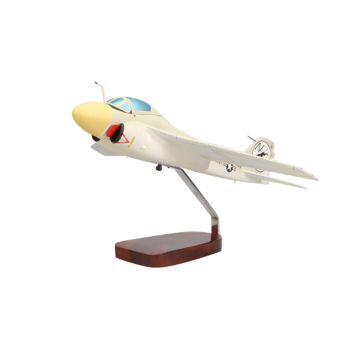 High Flying Models Aircraft Models Grumman A-6A Intruder® Large Mahogany Model