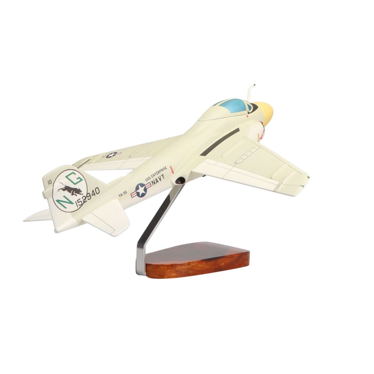 High Flying Models Aircraft Models Grumman A-6A Intruder® Large Mahogany Model