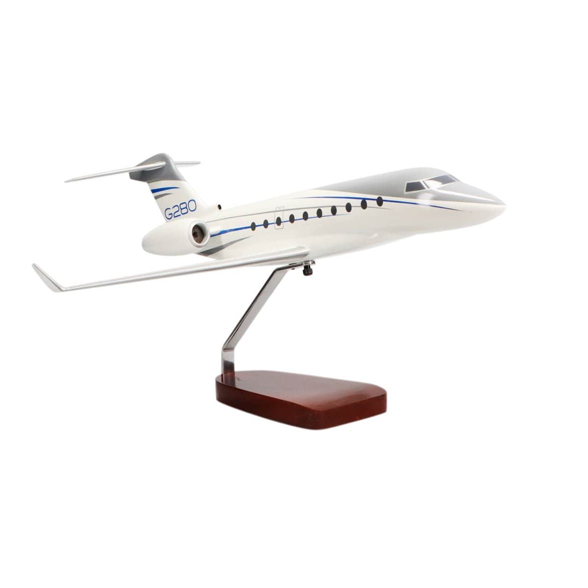 High Flying Models Aircraft Models Gulfstream G280 Large Mahogany Model