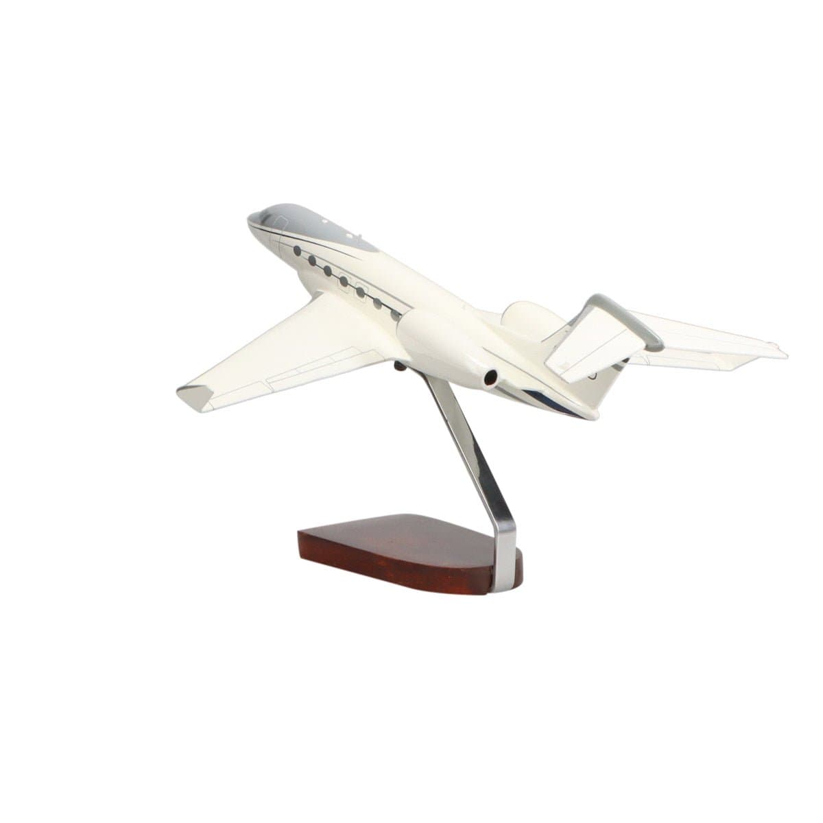 High Flying Models Aircraft Models Gulfstream G500 Large Mahogany Model