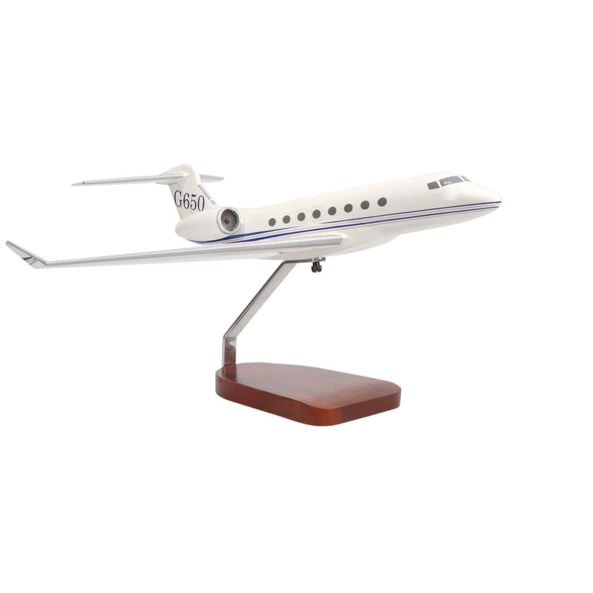 High Flying Models Aircraft Models Gulfstream G650 Large Mahogany Model