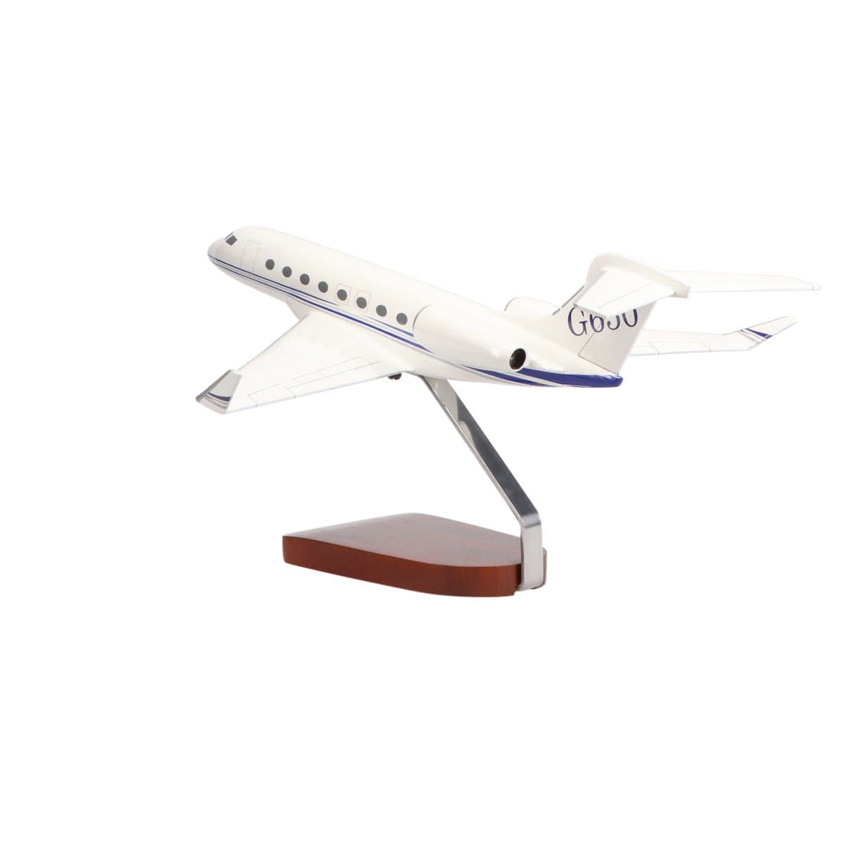 High Flying Models Aircraft Models Gulfstream G650 Large Mahogany Model