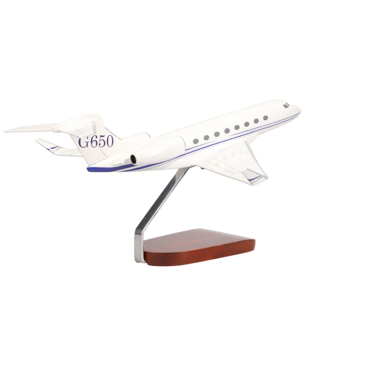 High Flying Models Aircraft Models Gulfstream G650 Large Mahogany Model