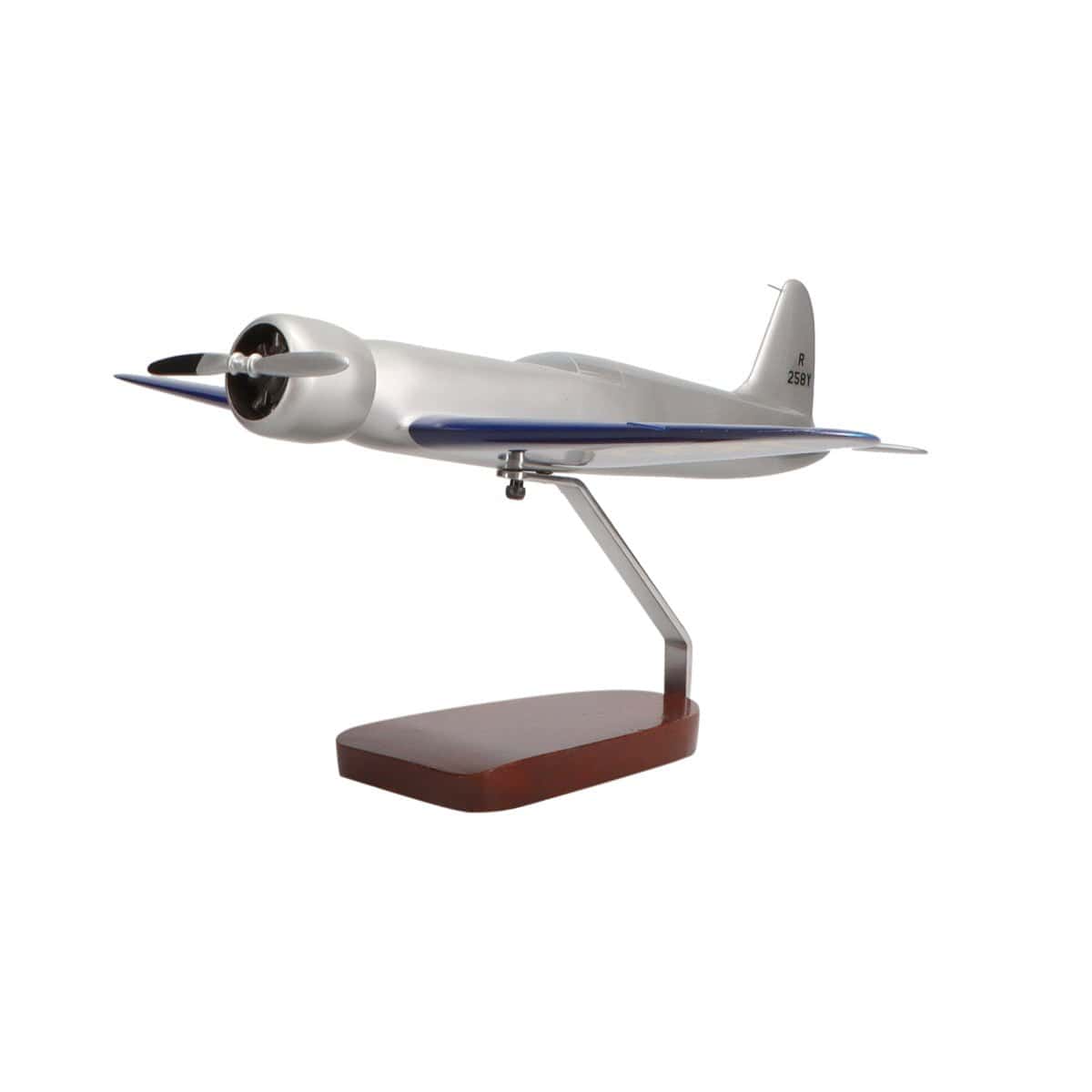 High Flying Models Aircraft Models Howard Hughes H-1 Racer Large Mahogany Model