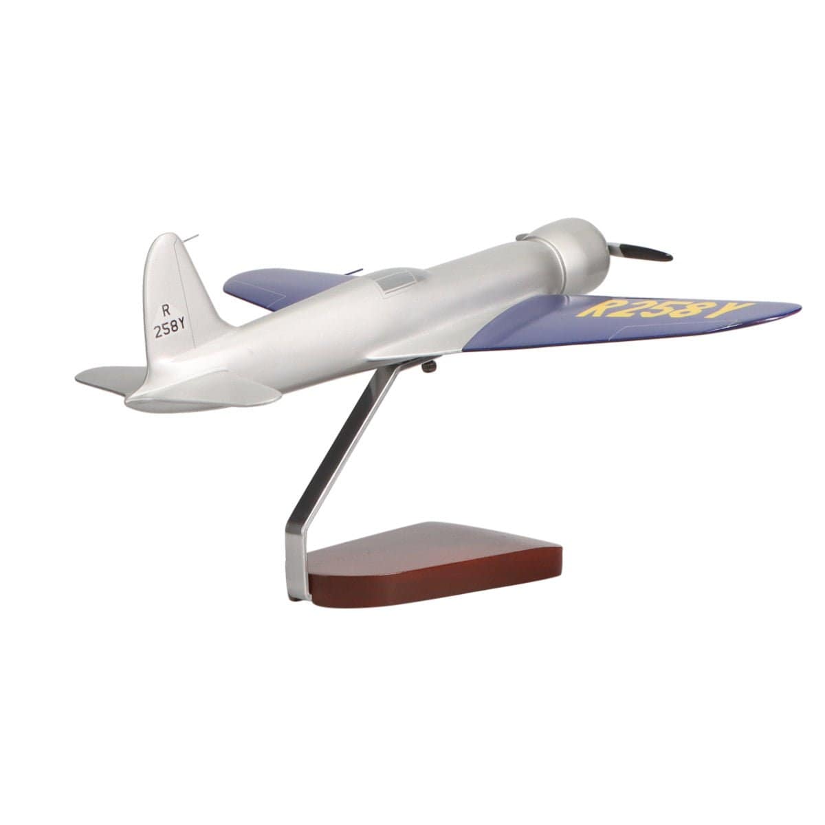 High Flying Models Aircraft Models Howard Hughes H-1 Racer Large Mahogany Model