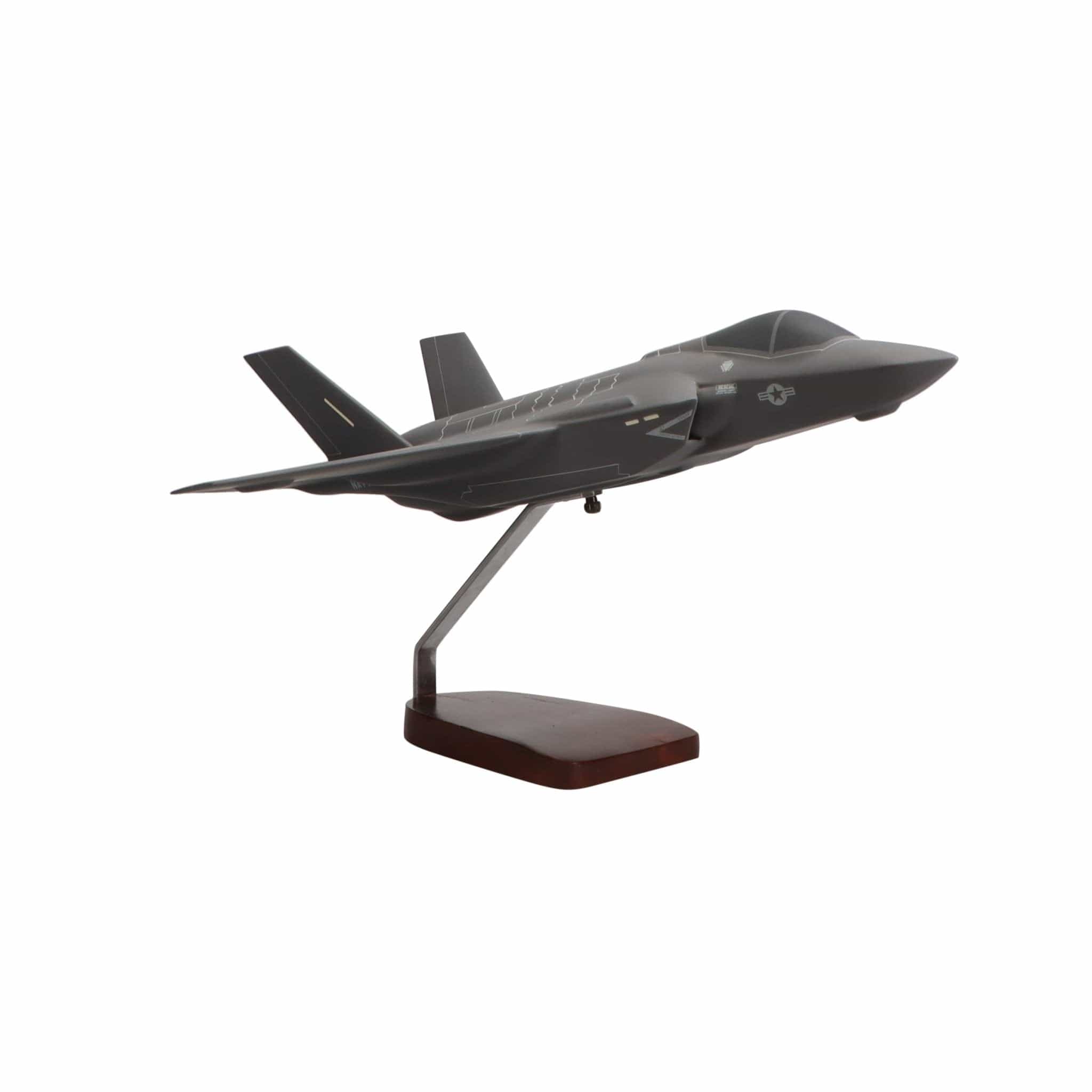 High Flying Models Aircraft Models Lockheed Martin F-35 Large Mahogany Model