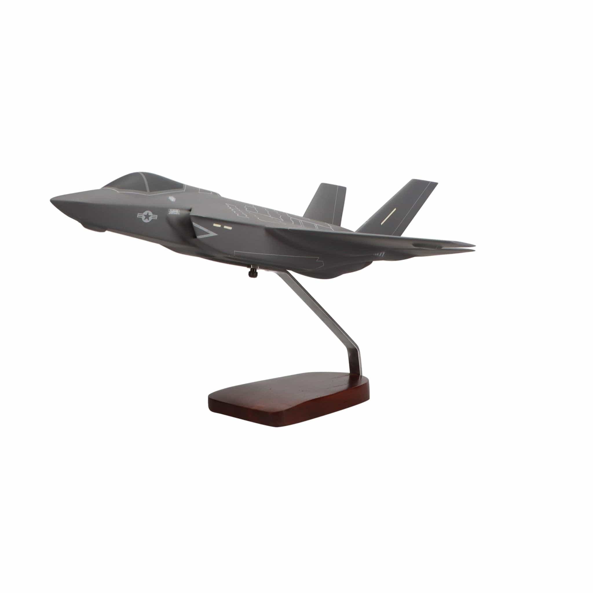 High Flying Models Aircraft Models Lockheed Martin F-35 Large Mahogany Model