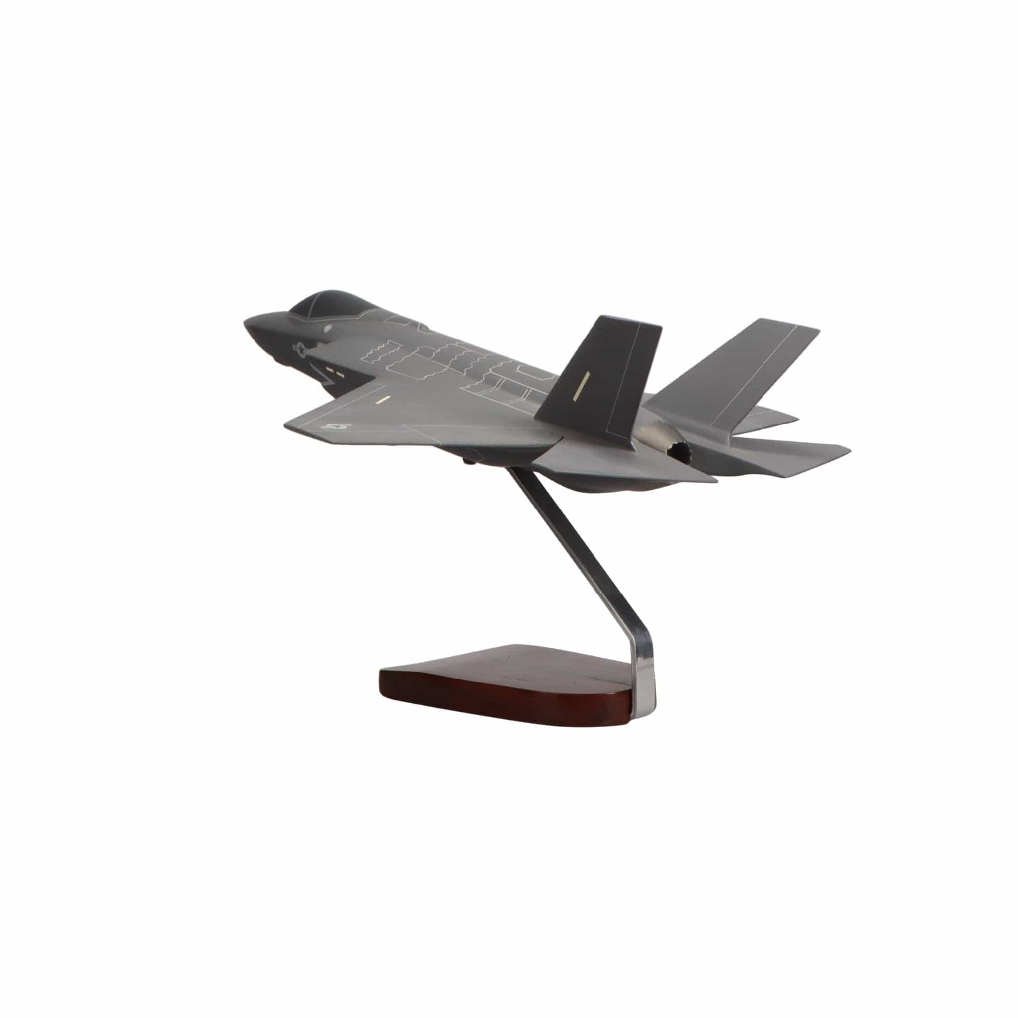 High Flying Models Aircraft Models Lockheed Martin F-35 Large Mahogany Model