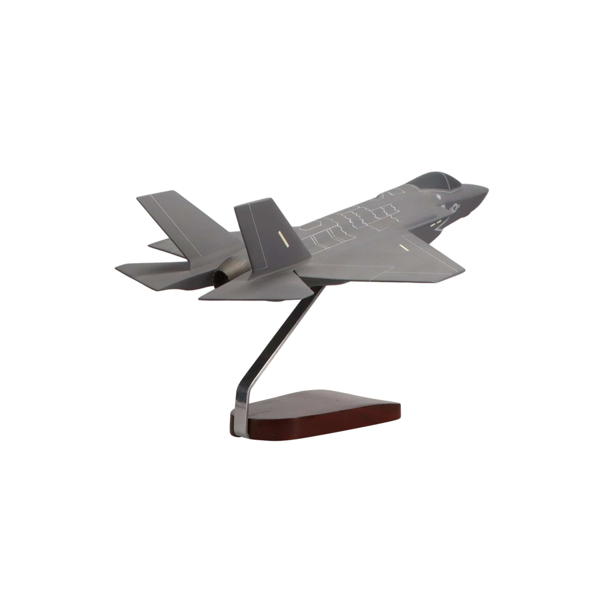 High Flying Models Aircraft Models Lockheed Martin F-35 Large Mahogany Model