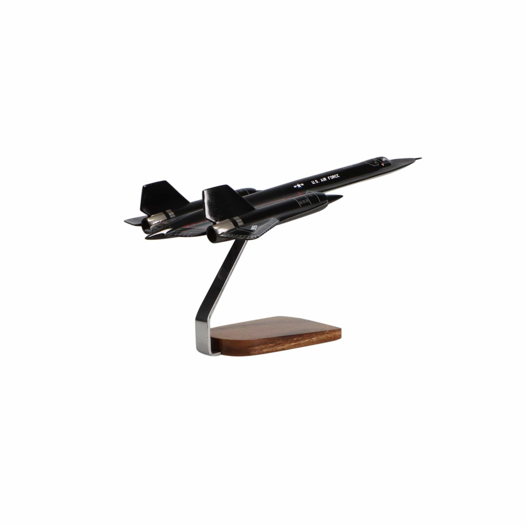 High Flying Models Aircraft Models Lockheed SR-71 Blackbird Clear Canopy Large Mahogany Model