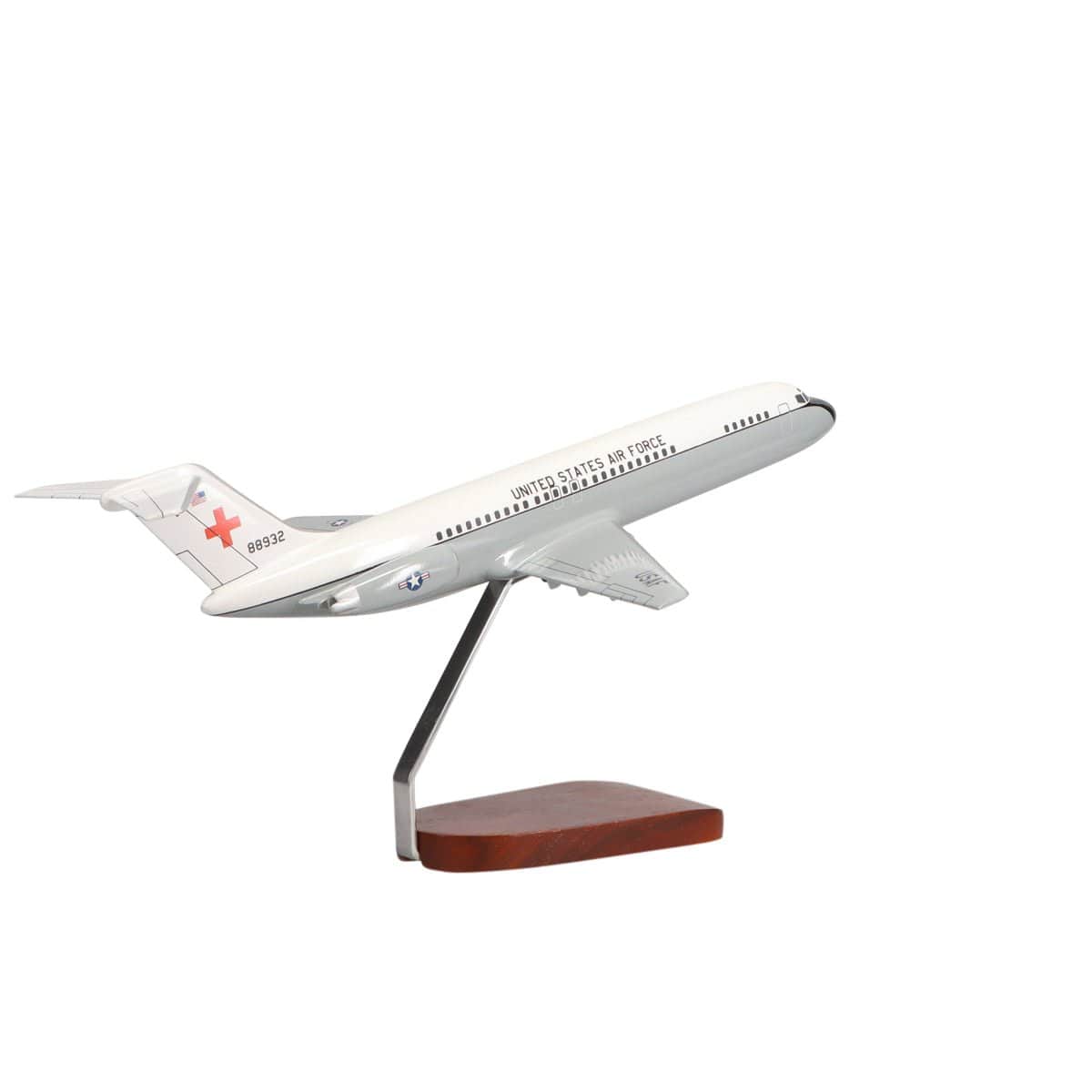 High Flying Models Aircraft Models McDonnell Douglas C-9A Nightingale Large Mahogany Model