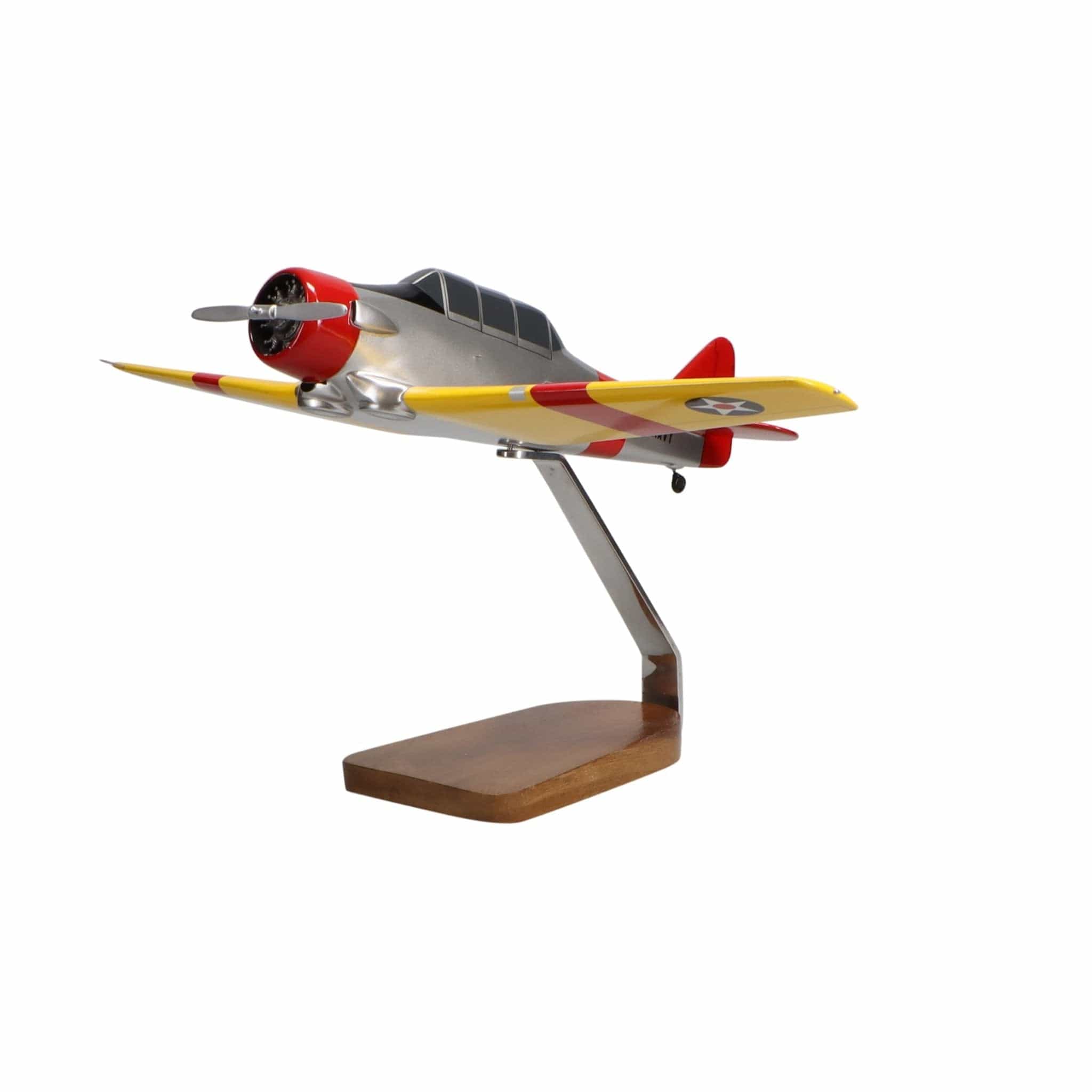 High Flying Models Aircraft Models North American SNJ Texan Large Mahogany Model