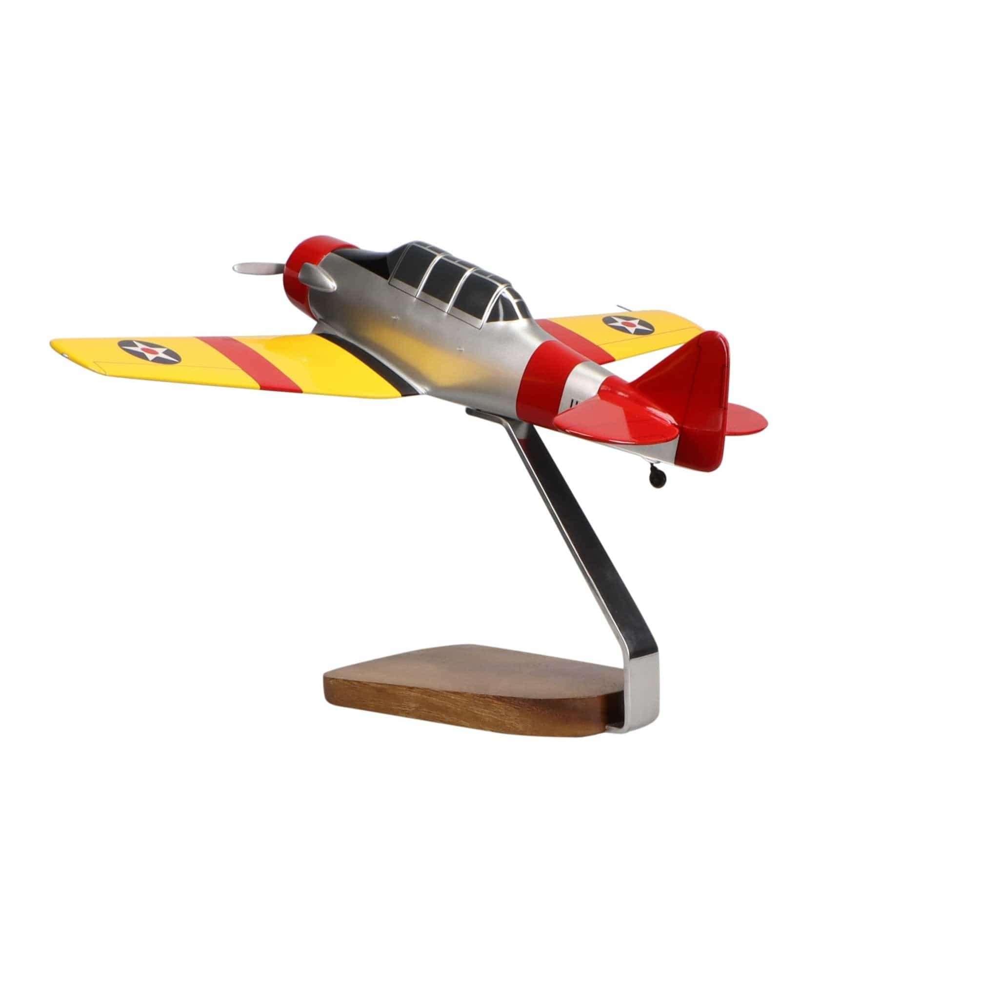 High Flying Models Aircraft Models North American SNJ Texan Large Mahogany Model