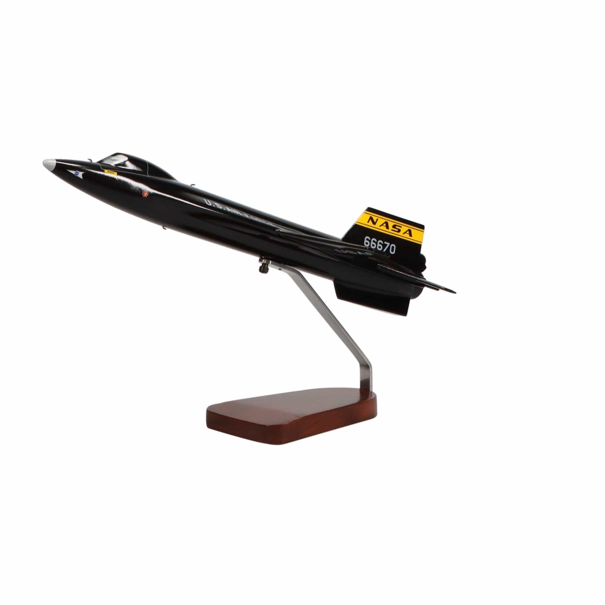 High Flying Models Aircraft Models North American X-15 Large Mahogany Model