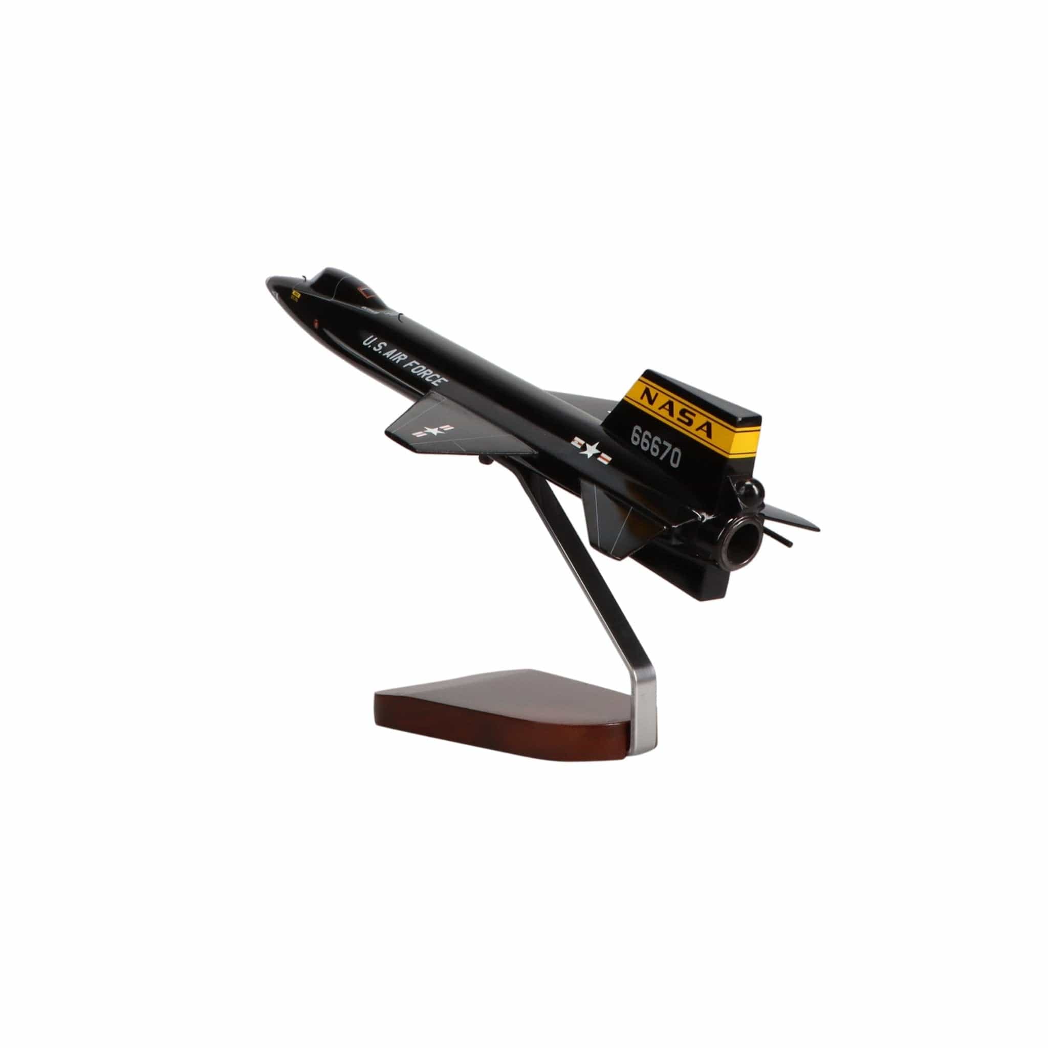 High Flying Models Aircraft Models North American X-15 Large Mahogany Model