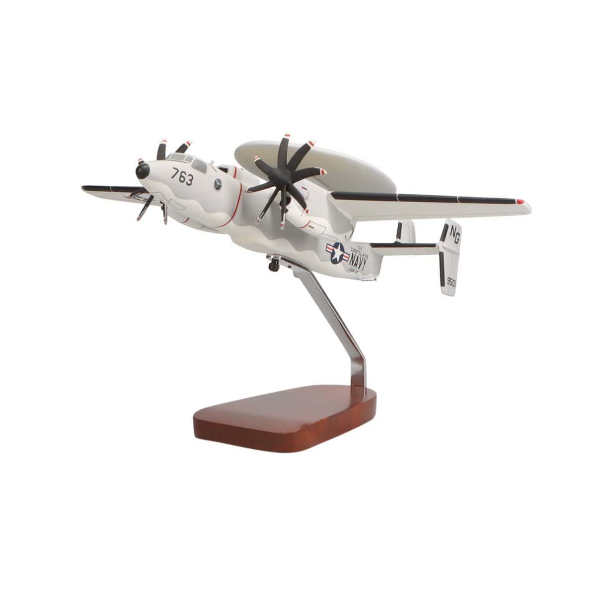 High Flying Models Aircraft Models Northrop Grumman E-2C Hawkeye® Large Mahogany Model