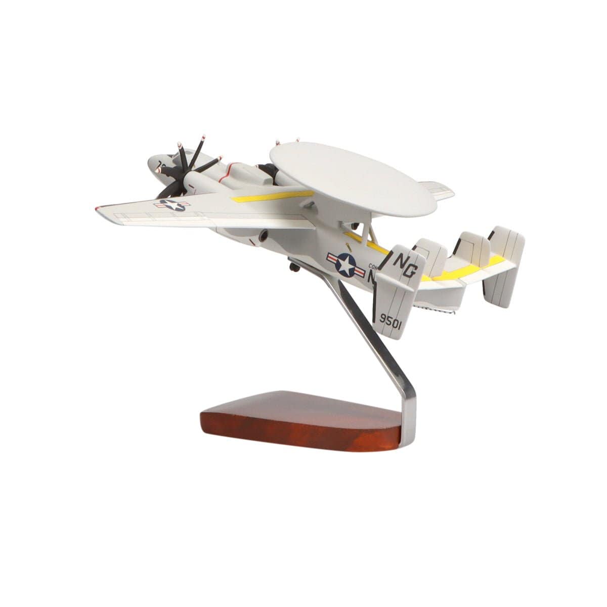 High Flying Models Aircraft Models Northrop Grumman E-2C Hawkeye® Large Mahogany Model