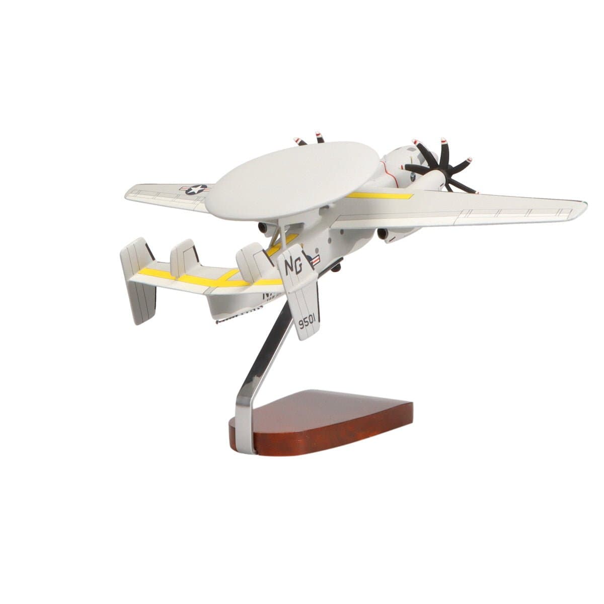 High Flying Models Aircraft Models Northrop Grumman E-2C Hawkeye® Large Mahogany Model