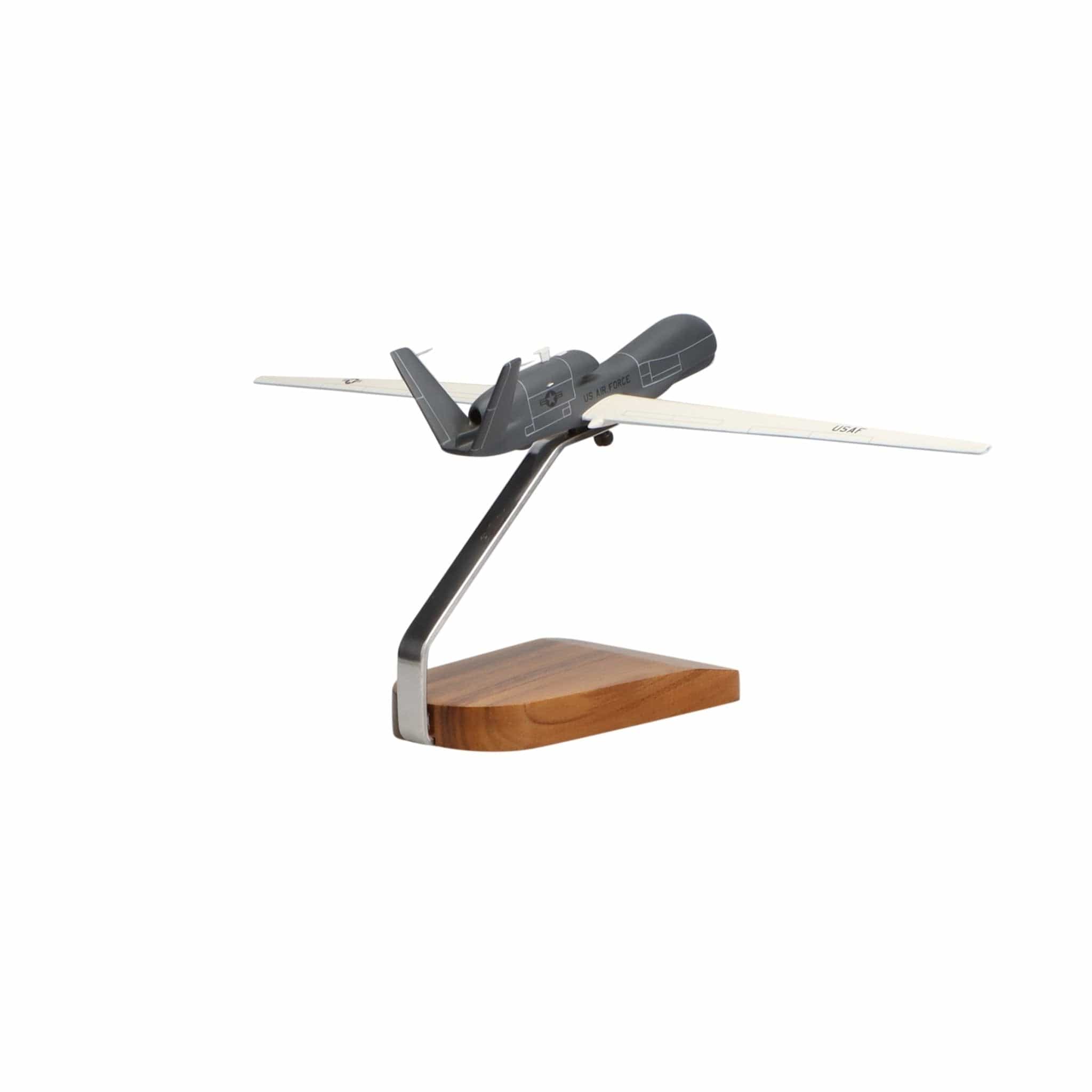 High Flying Models Aircraft Models Northrop Grumman RQ-4B Global Hawk® U.S. Air Force Large Mahogany Model