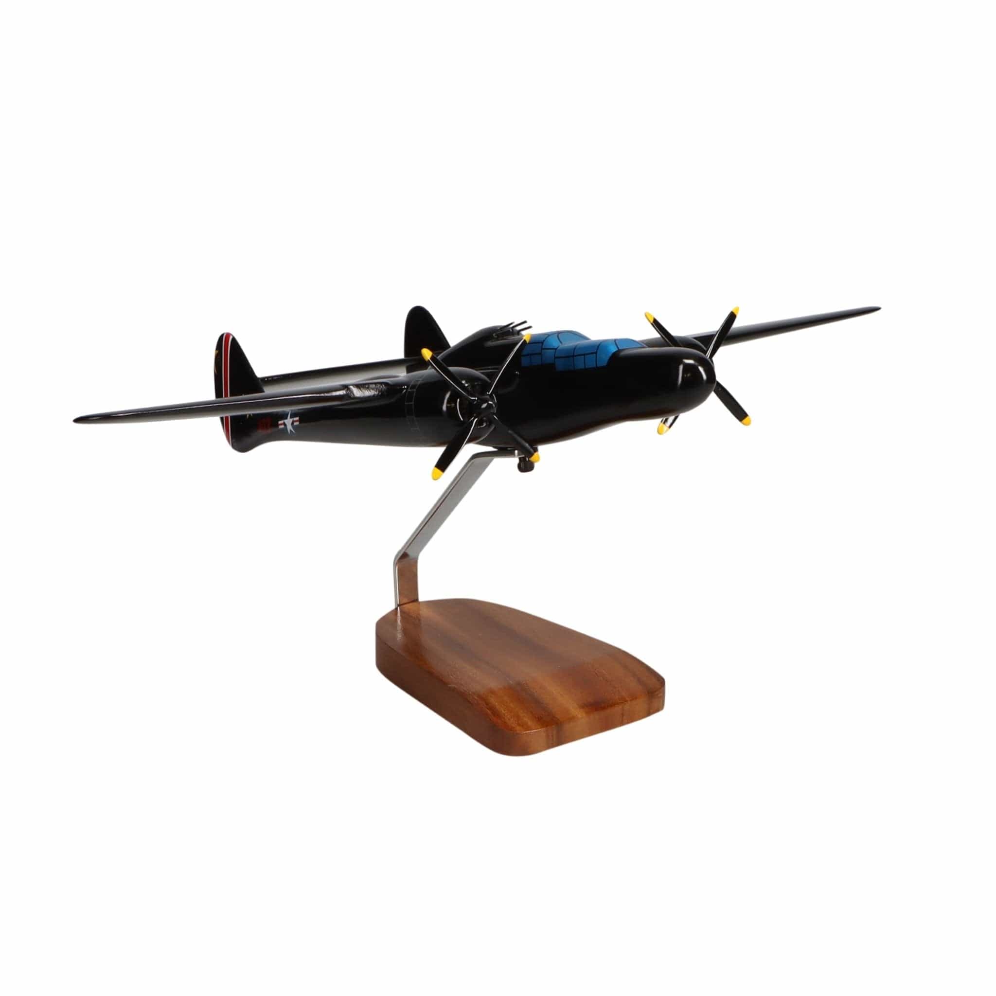 High Flying Models Aircraft Models Northrop P-61B Black Widow® Large Mahogany Model