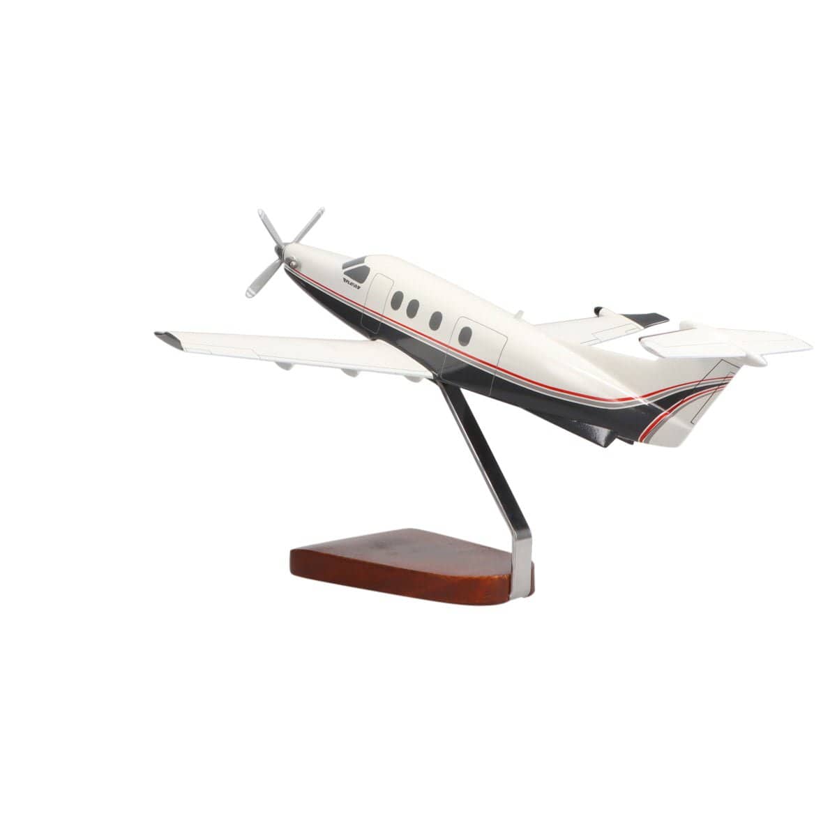 High Flying Models Aircraft Models Pilatus PC-12 NG Large Mahogany Model