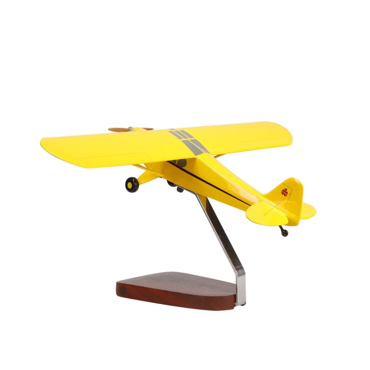 High Flying Models Aircraft Models Piper J3 Cub Large Mahogany Model