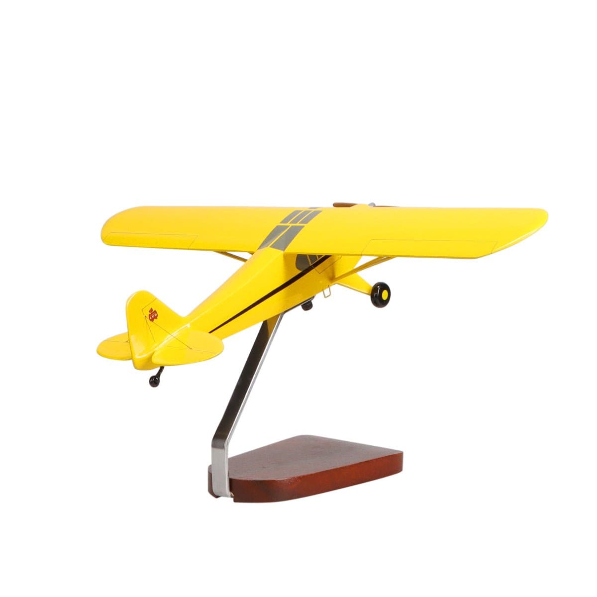 High Flying Models Aircraft Models Piper J3 Cub Large Mahogany Model