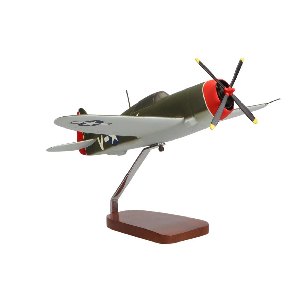 High Flying Models Aircraft Models Republic P-47 Thunderbolt® (Little Chief) Large Mahogany Model