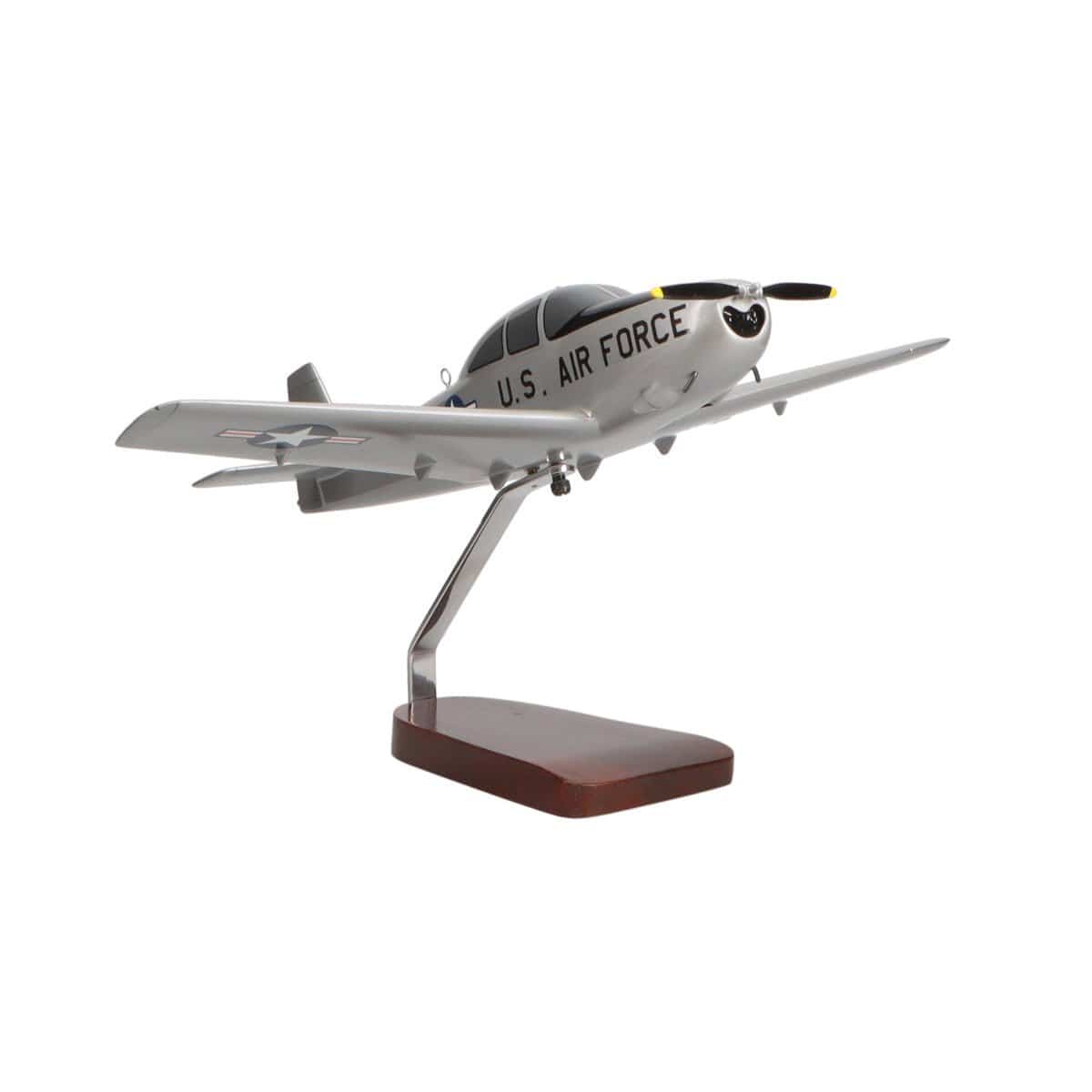 High Flying Models Aircraft Models Ryan Navion U.S. Air Force Large Mahogany Model