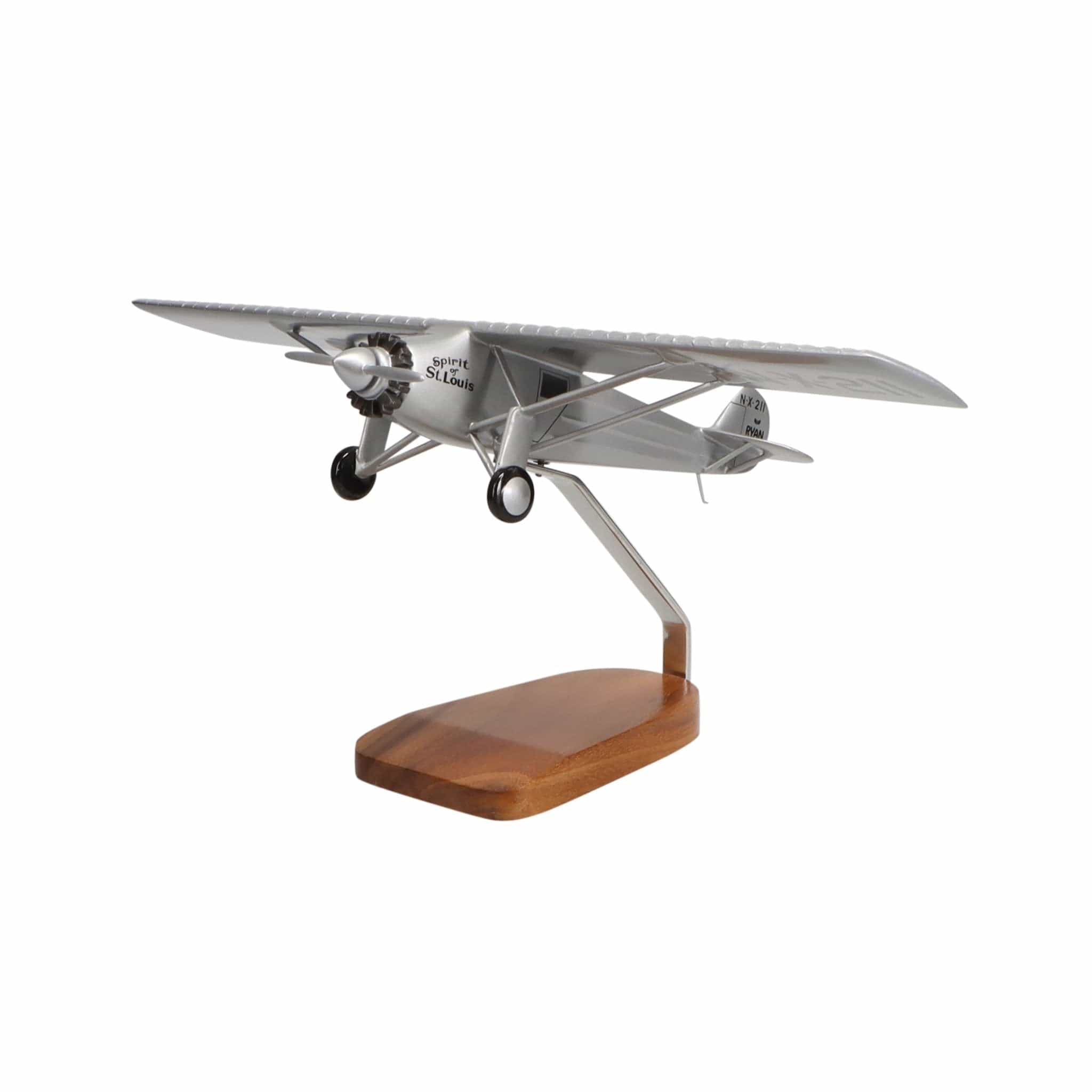 High Flying Models Aircraft Models Ryan NYP Spirit of St. Louis Large Mahogany Model