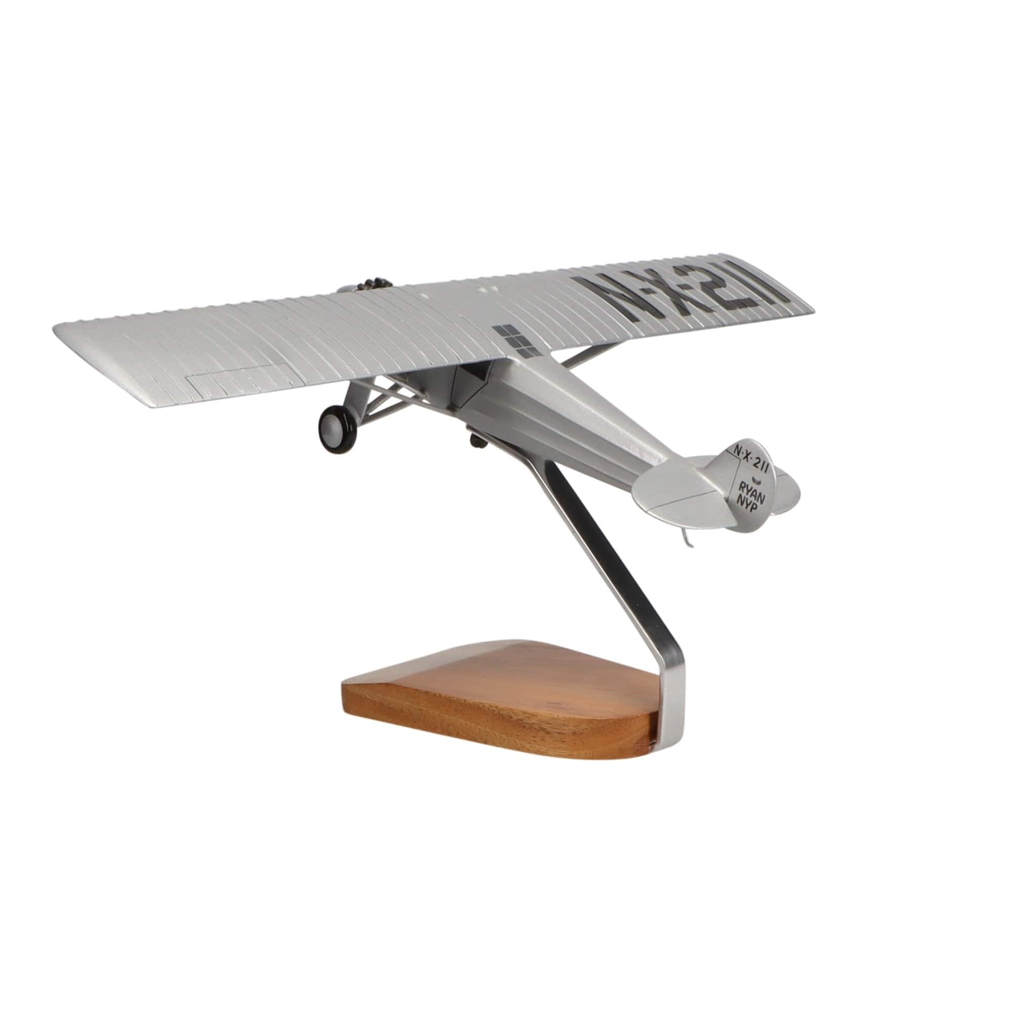 High Flying Models Aircraft Models Ryan NYP Spirit of St. Louis Large Mahogany Model