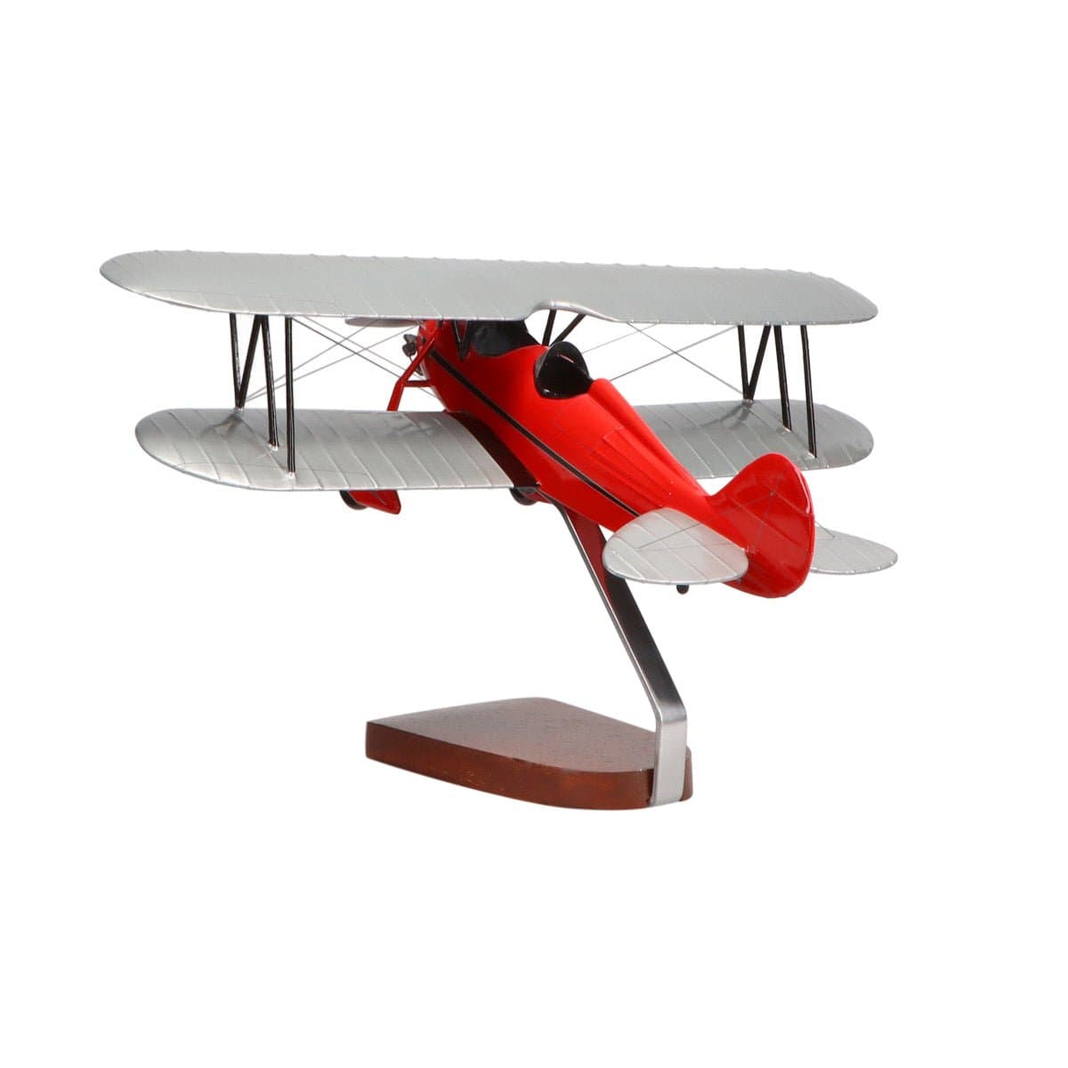 High Flying Models Aircraft Models Waco Aircraft Company RNF (Red) Large Mahogany Model