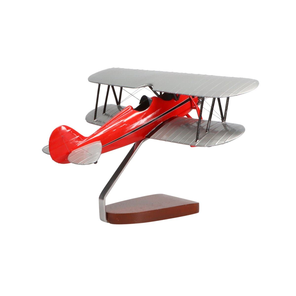 High Flying Models Aircraft Models Waco Aircraft Company RNF (Red) Large Mahogany Model