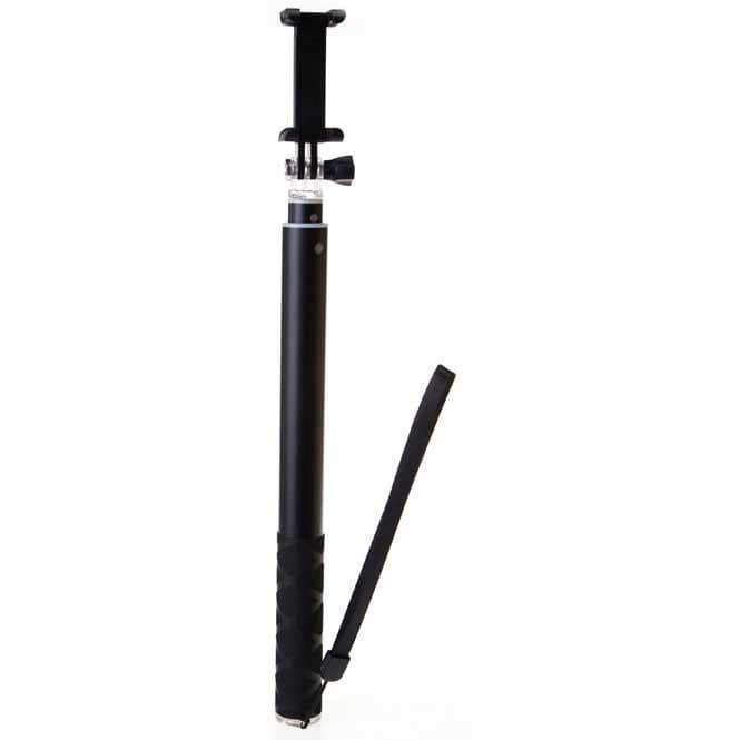 PilotMall.com Aircraft Supplies World's Best Telescoping Selfie Stick with Bluetooth Remote Shutter