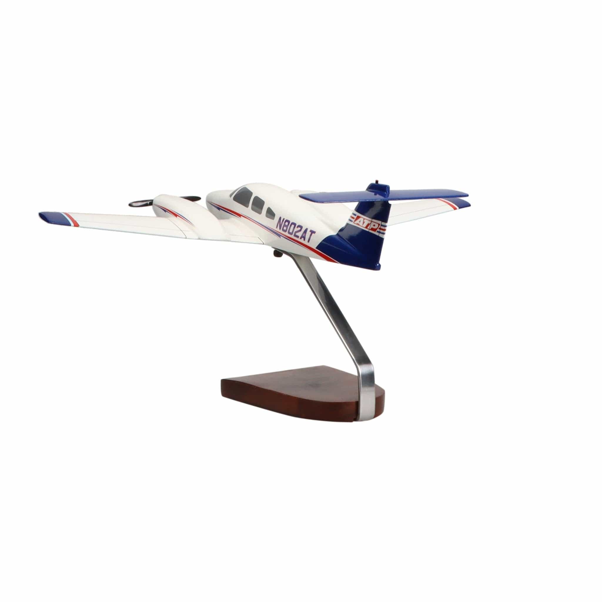 Airline Transport Professionals Airline Transport Professionals ATP Piper Seminole Large Mahogany Model