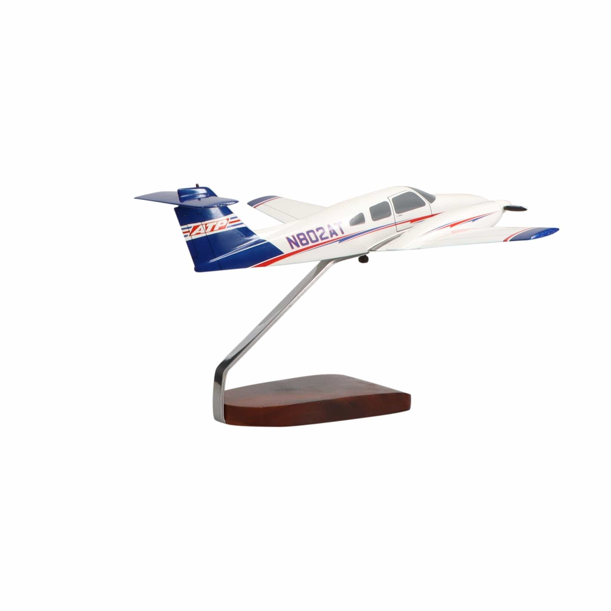 Airline Transport Professionals Airline Transport Professionals ATP Piper Seminole Large Mahogany Model