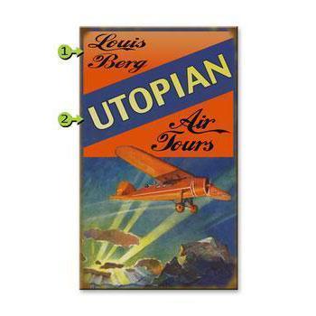 Meissenburg Designs Artwork & Prints Air Tours Personalized Wood Sign 18x30