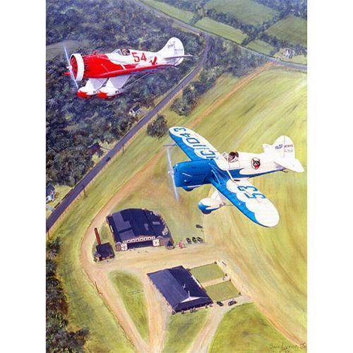 Lyons Studio Artwork & Prints Gee Bee Sportsters Limited Edition Sam Lyons Print