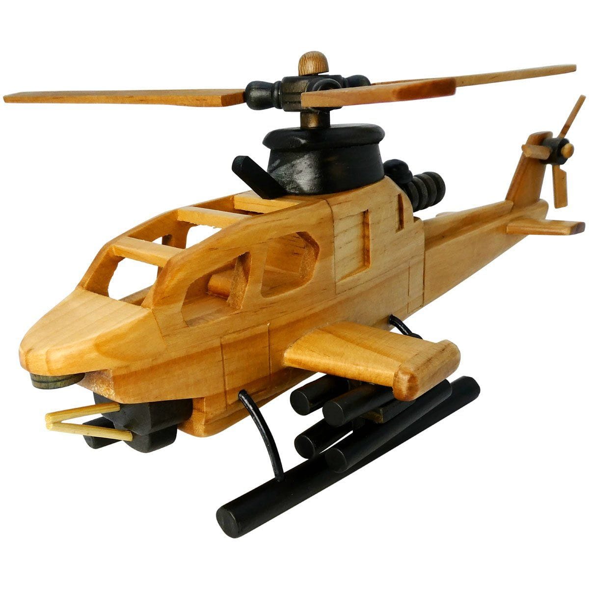 Pilot Toys Artwork & Prints Pilot Toys Medium Wood Apache