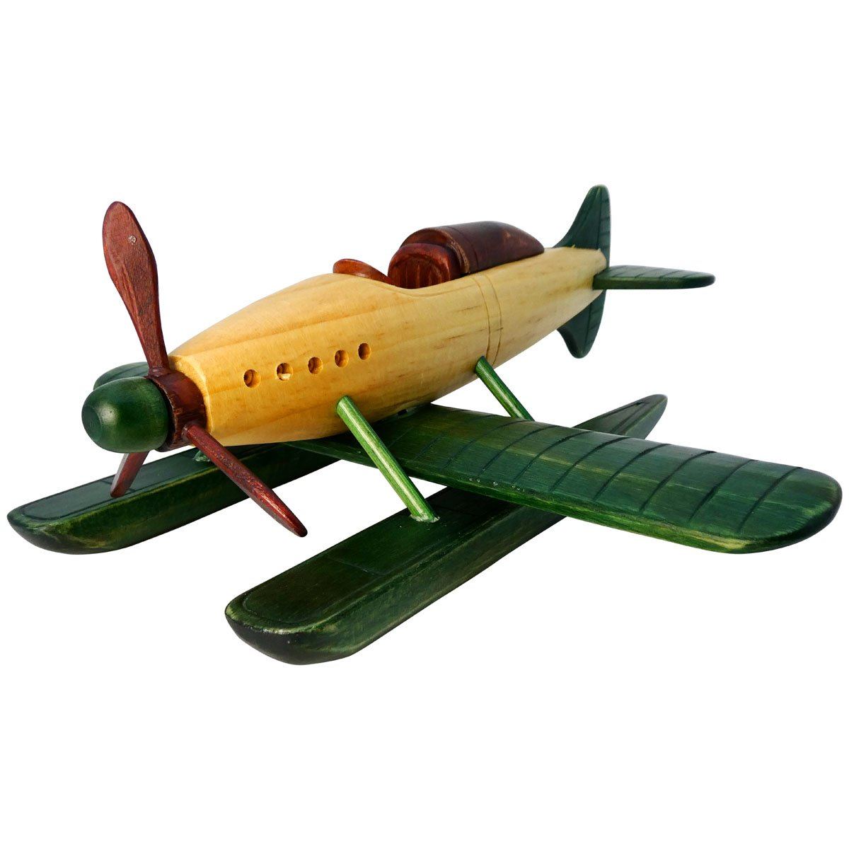 Pilot Toys Artwork & Prints Pilot Toys Medium Wood Seaplane