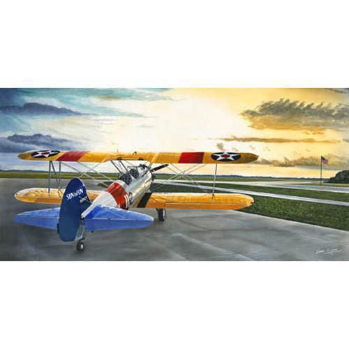 Lyons Studio Artwork & Prints Stearman Sunrise Limited Edition Sam Lyons Print