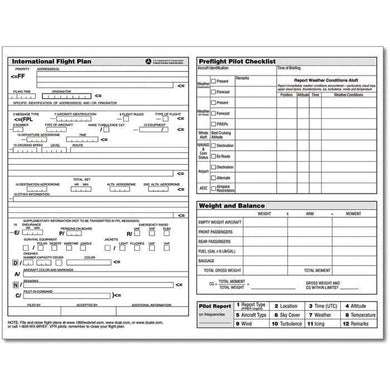 ASA Flight Planner Sheets