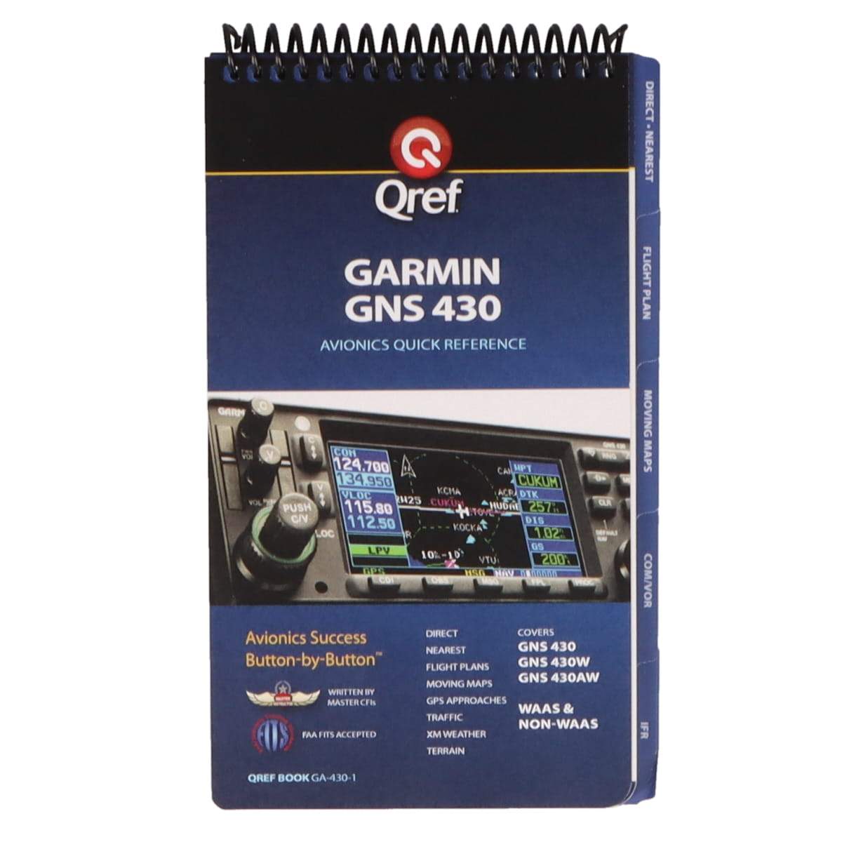 Qref Aviation Checklists Garmin GNS 430 Qref Book