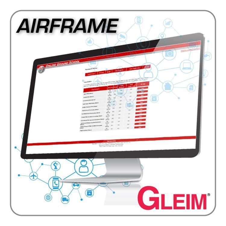 Gleim Aviation Maintenance Technician Gleim Online Aviation Maintenance Technician - Airframe