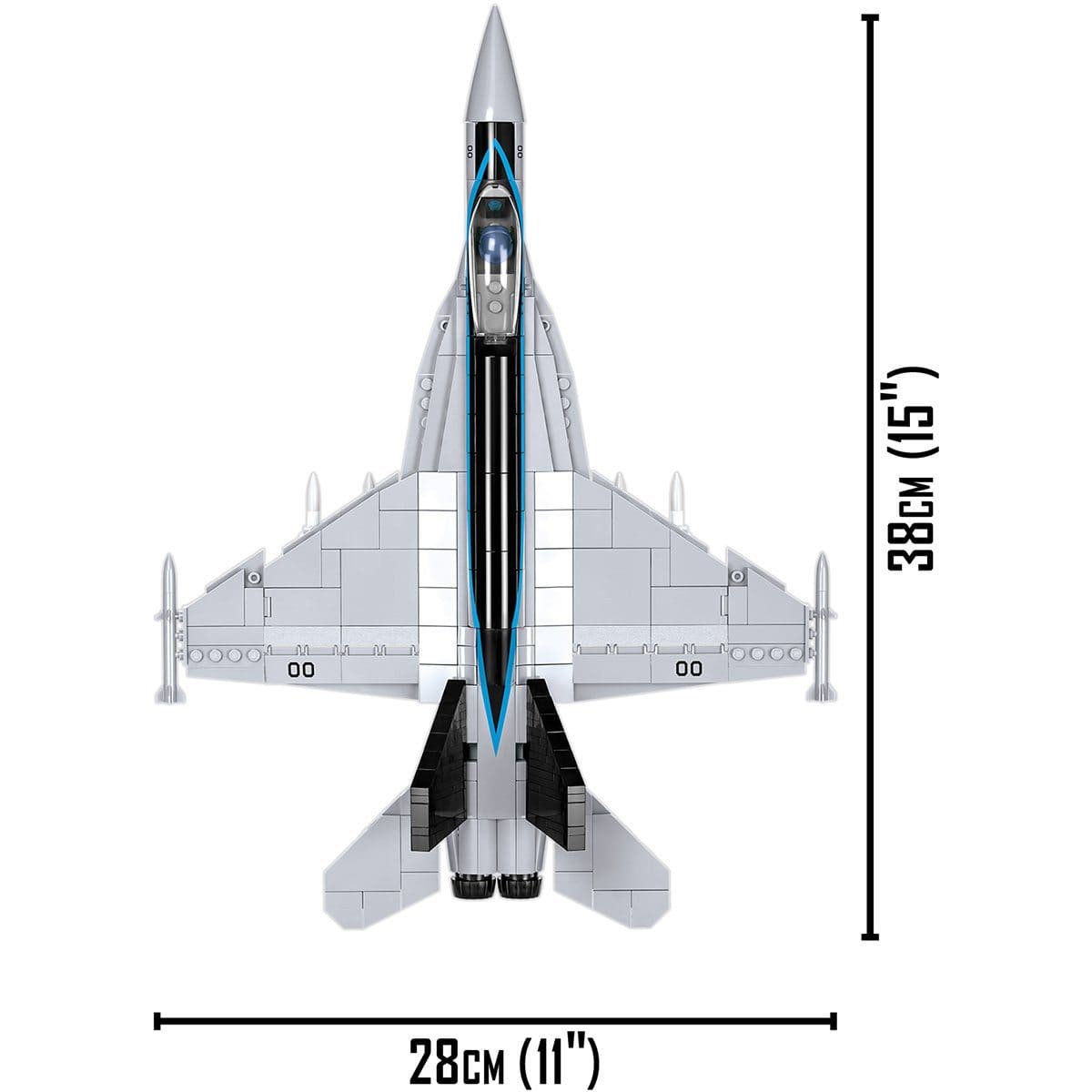 Cobi Blocks Blocks Top Gun F/A-18E Super Hornet Limited Edition 570pc Set Cobi Blocks