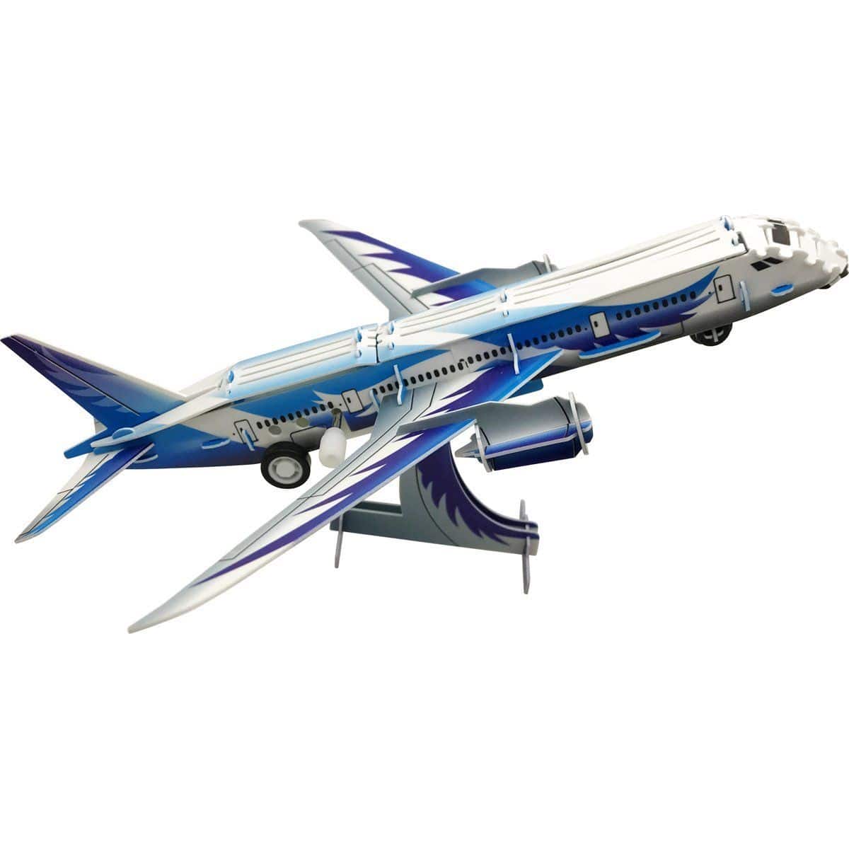 Pilot Toys Board Games & Puzzles Pilot Toys 787 Airliner Wind-Up 3D Puzzle