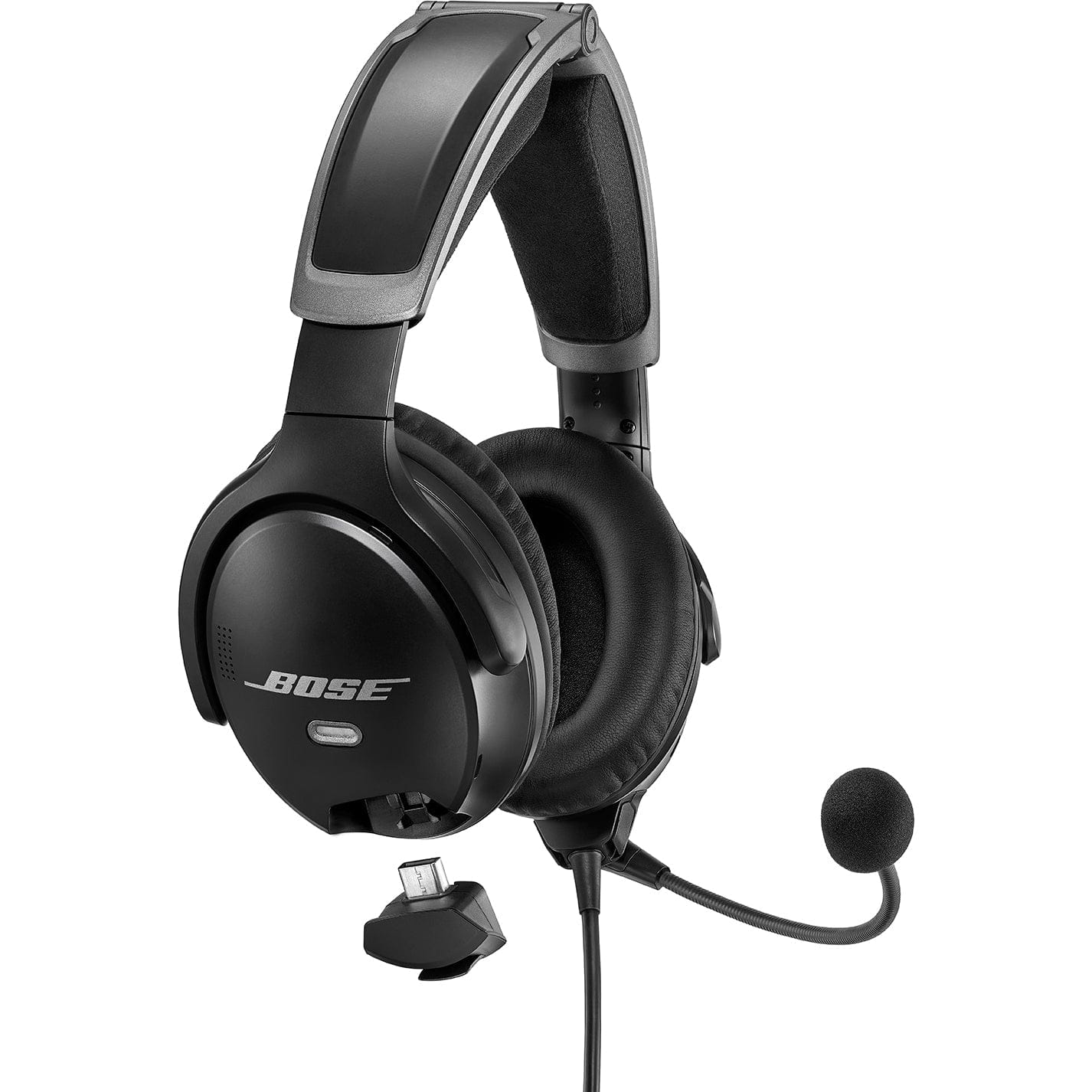 Bose A30 Aviation ANR Headset (U174 Helicopter Battery Power) with Bluetooth