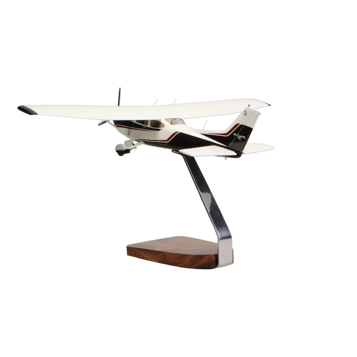 Cessna® 182 Skylane Clear Canopy Large Mahogany Model